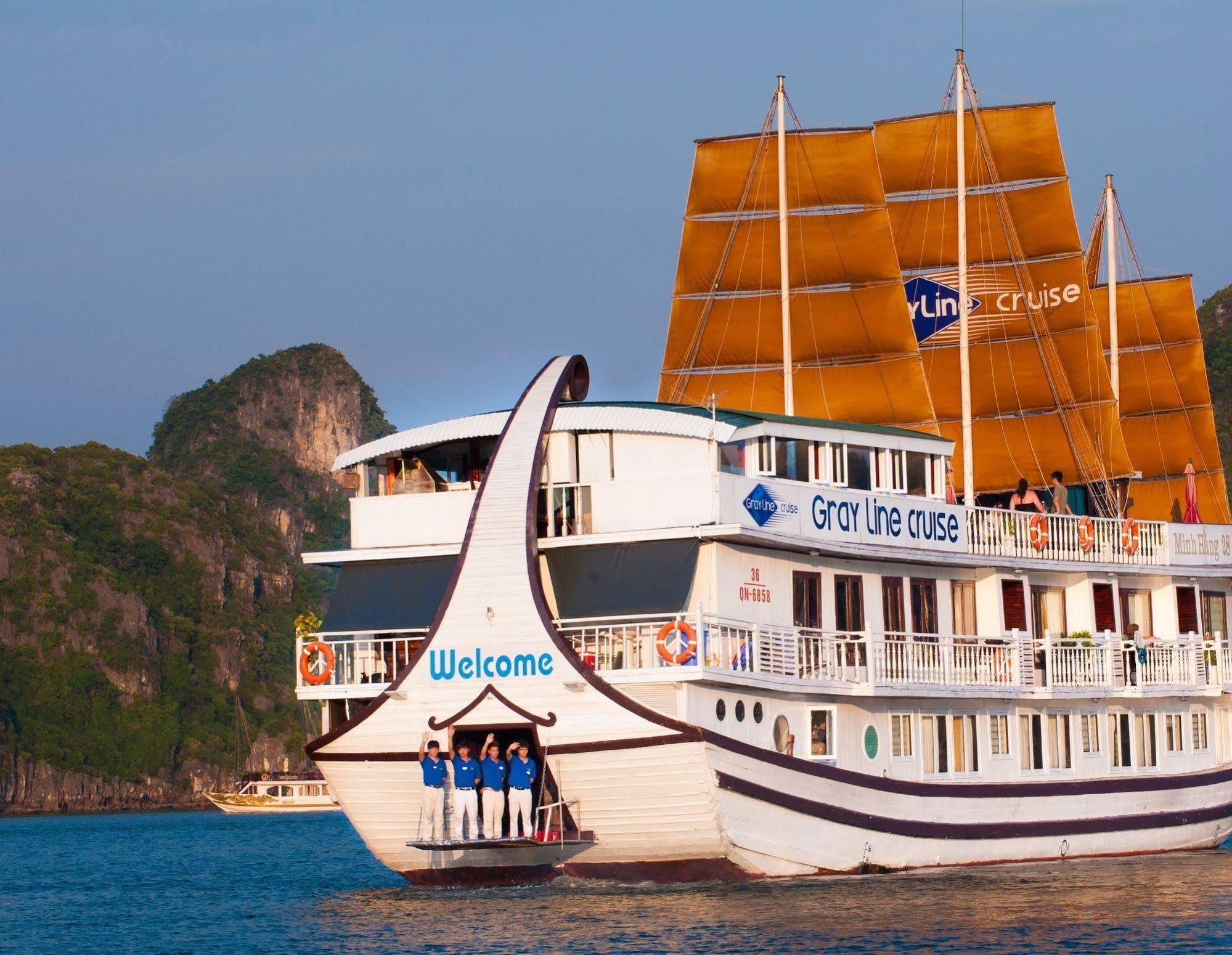 Hotel Gray Line Halong Cruise Hạ Long Exterior foto